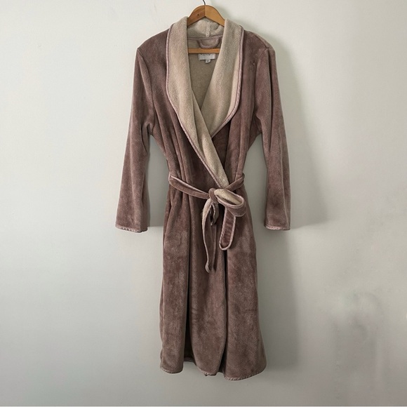 Koolaburra Other - Koolaburra by Ugg Mauve Purple Brown Comfy Furry Lounge Robe Size Medium
